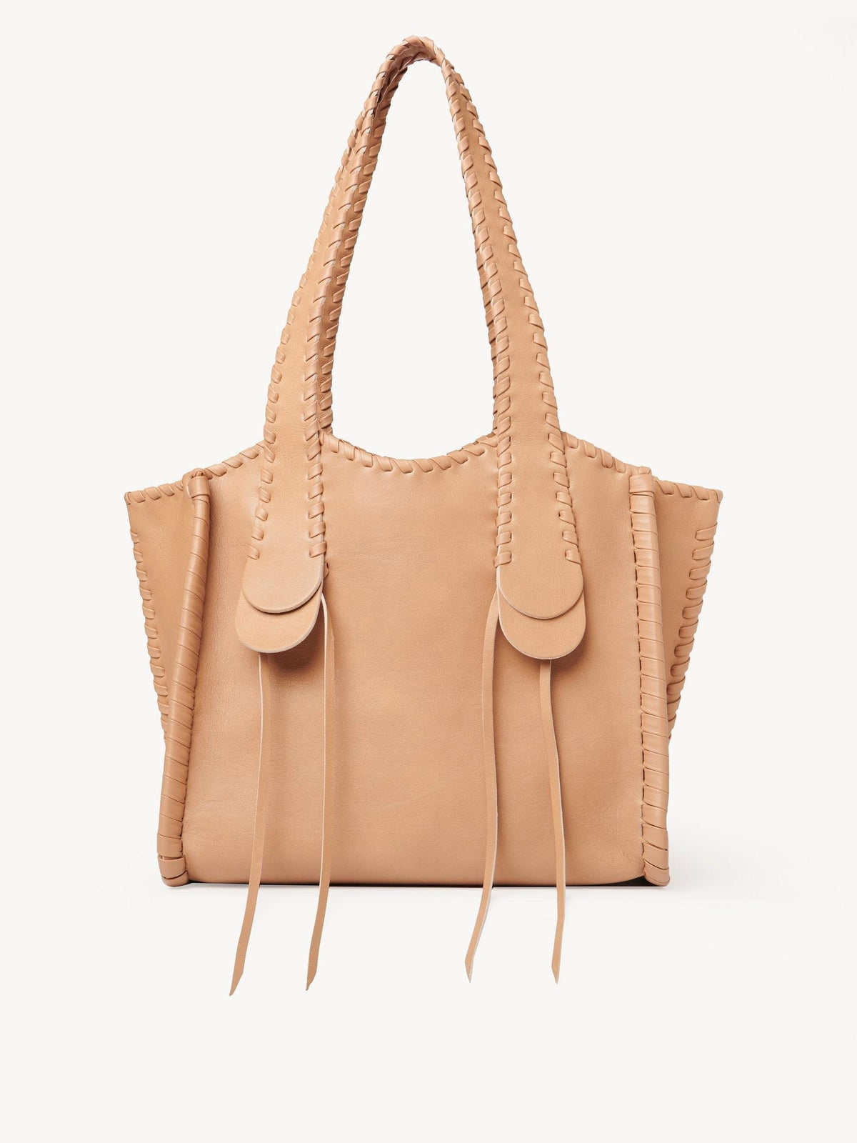 BASEPLUS_Light Tan MEDIUM TOTE - Light Tan