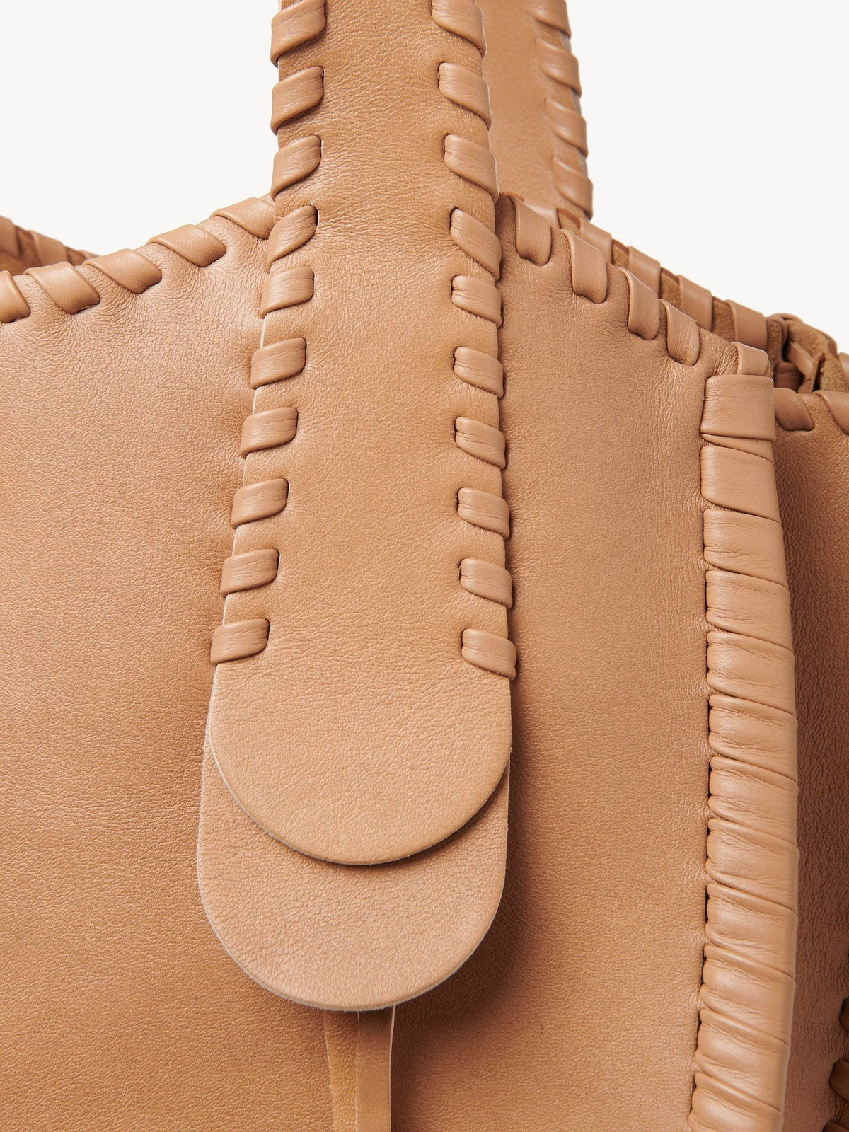 BASEPLUS_Light Tan MEDIUM TOTE - Light Tan