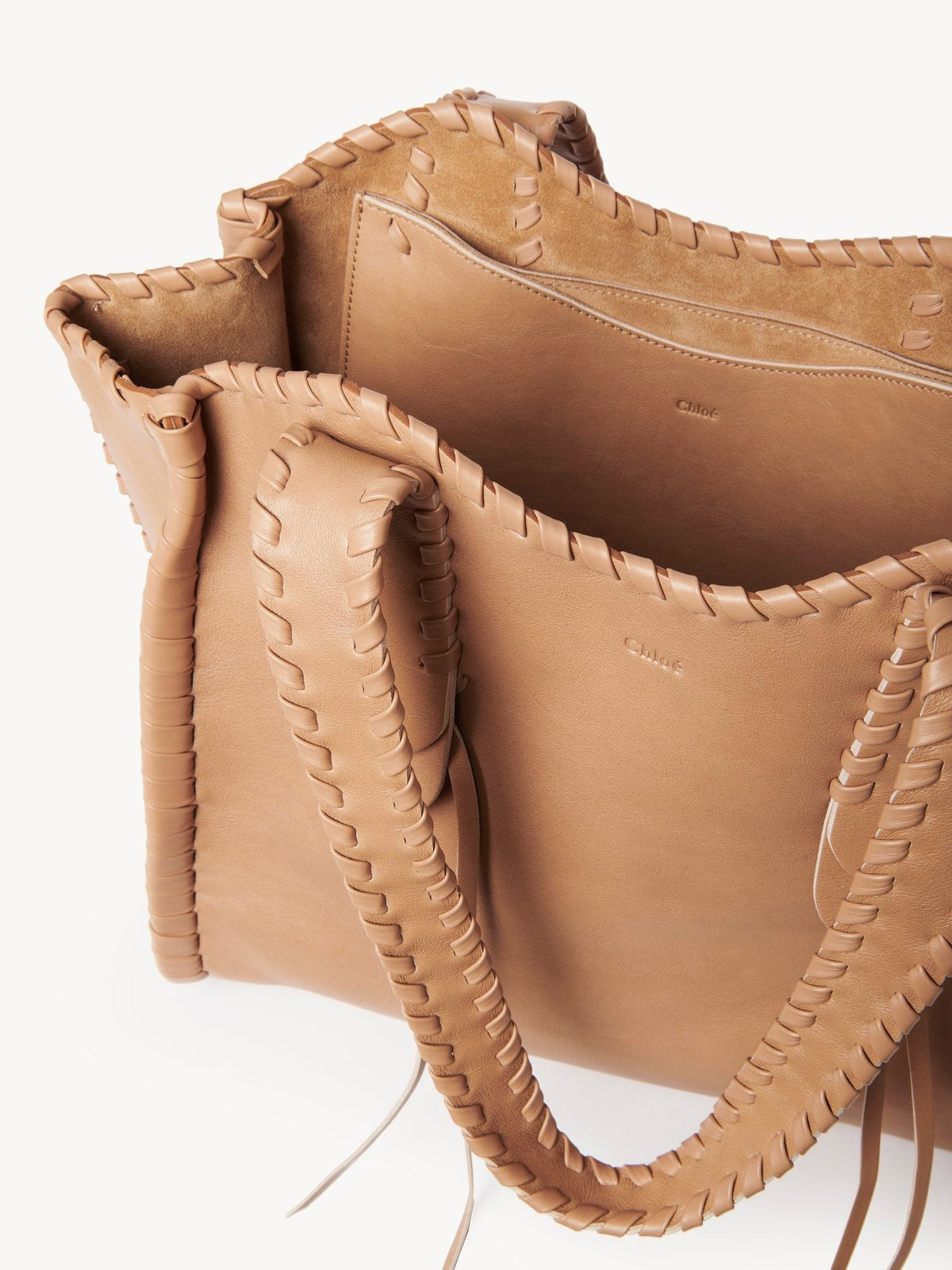 BASEPLUS_Light Tan MEDIUM TOTE - Light Tan