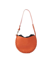 BASEPLUS_Henna Orange SMALL HOBO - Henna Orange
