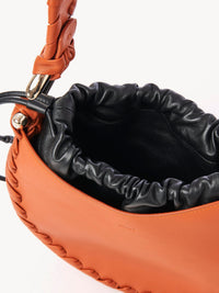 BASEPLUS_Henna Orange SMALL HOBO - Henna Orange