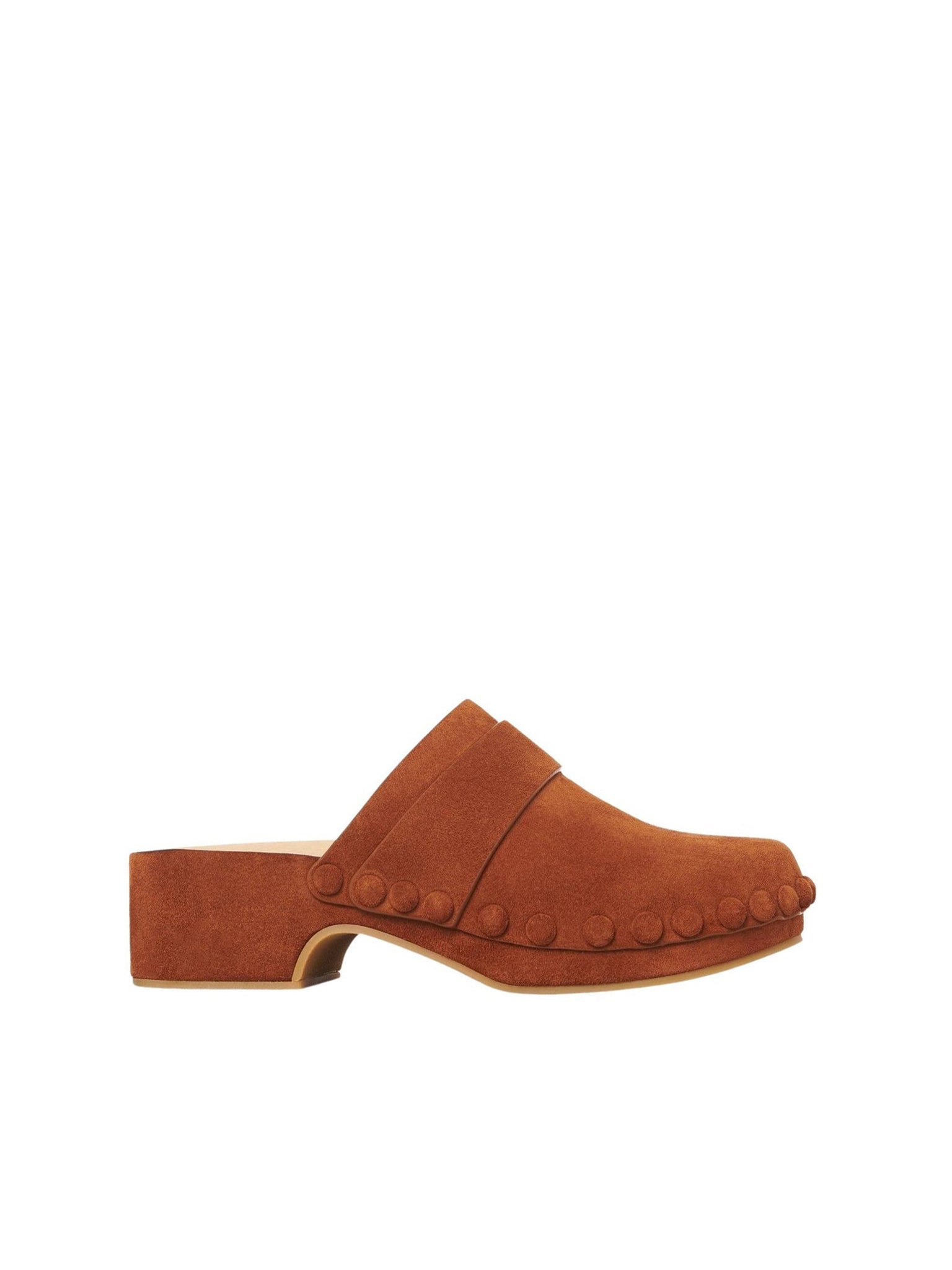 Sabots Joy en cuir - Ochre Delight
