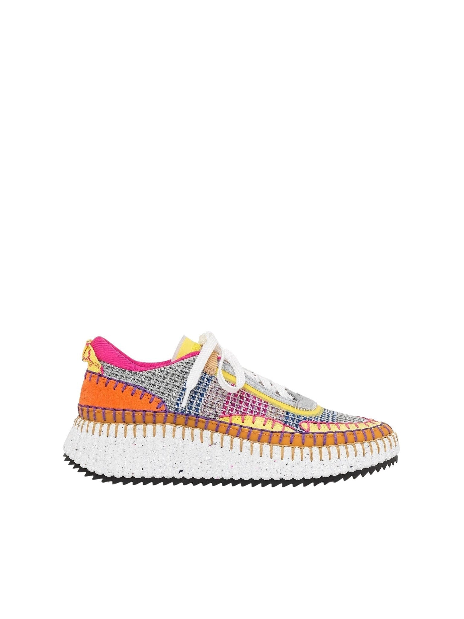 Sneakers Nama en cuir - Pop Orange