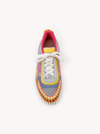 Sneakers Nama en cuir - Pop Orange