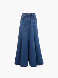 Dusky Blue SKIRT - Dusky Blue