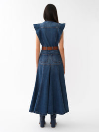 Dusky Blue DRESS - Dusky Blue
