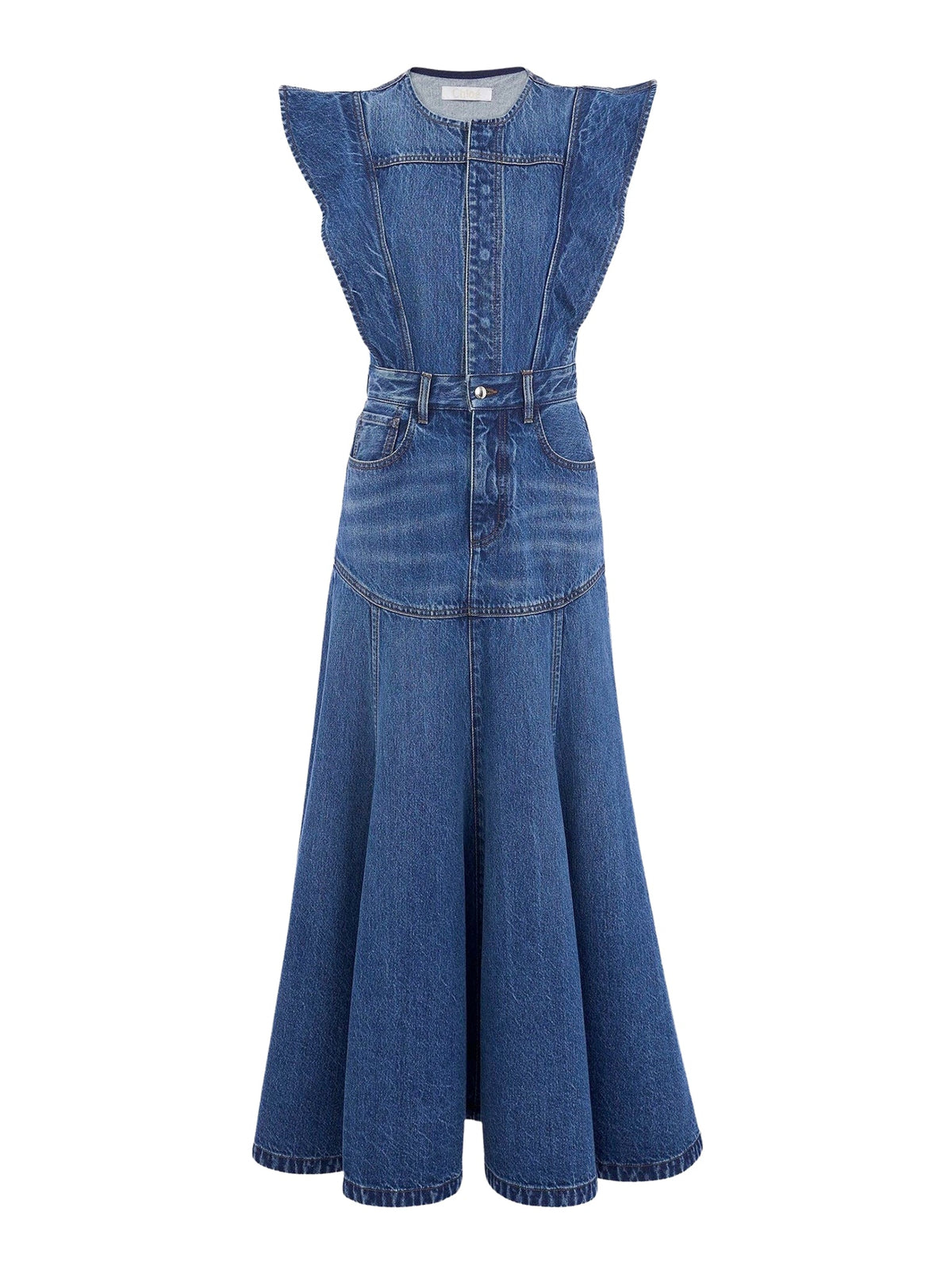 Dusky Blue DRESS - Dusky Blue