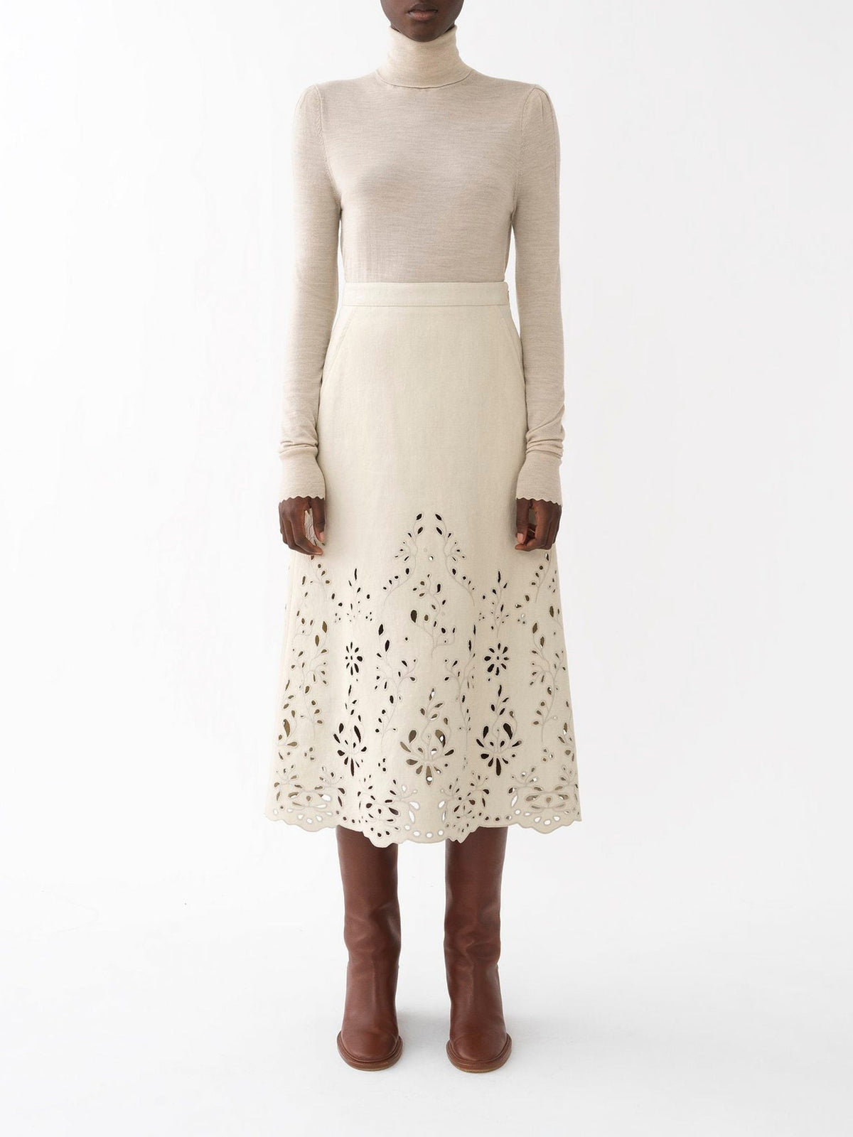 Soft Ivory SKIRT - Soft Ivory
