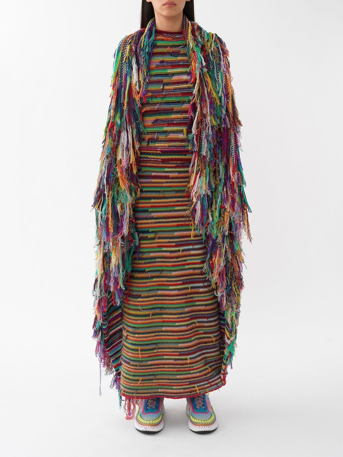 BASEPLUS_Multicolor SCARF - Multicolor