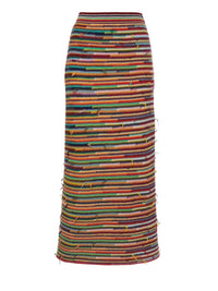 BASEPLUS_Multicolor SKIRT - Multicolor