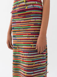 BASEPLUS_Multicolor SKIRT - Multicolor