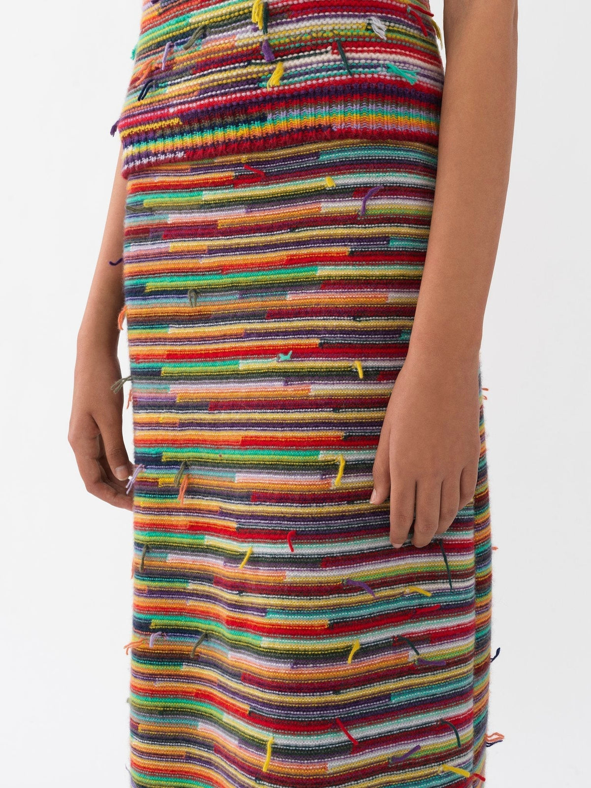 BASEPLUS_Multicolor SKIRT - Multicolor