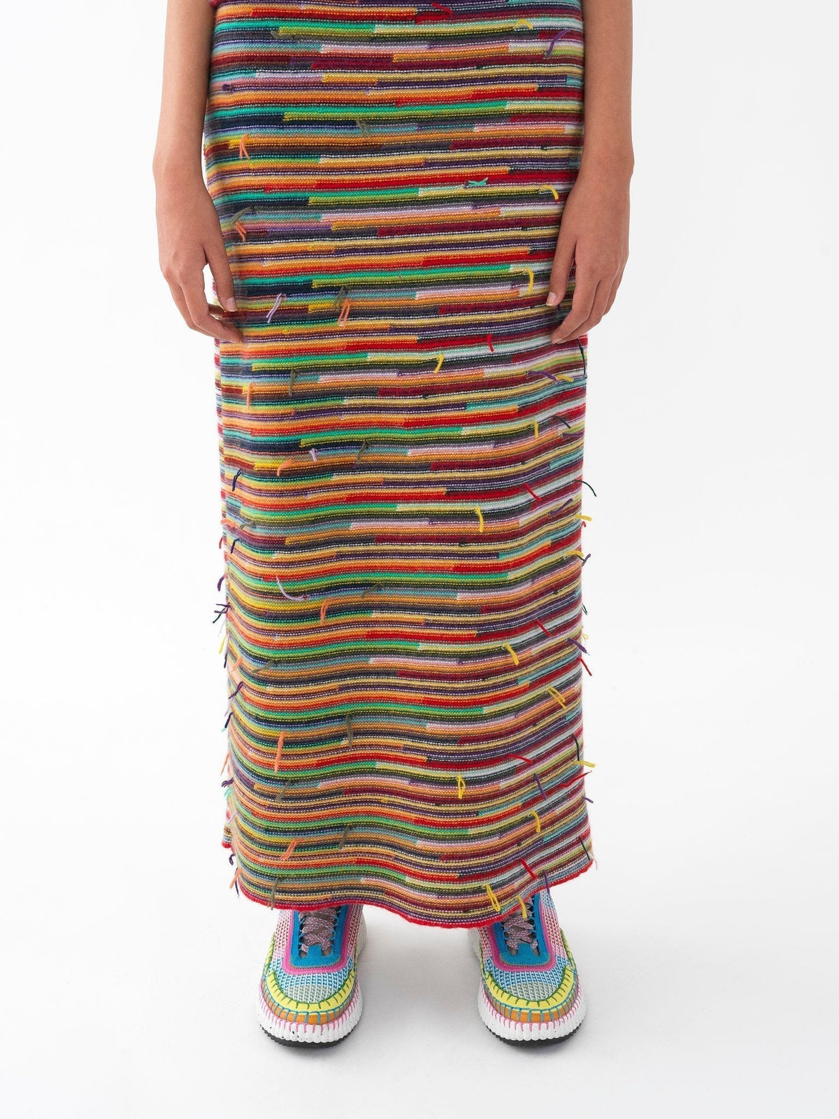 BASEPLUS_Multicolor SKIRT - Multicolor
