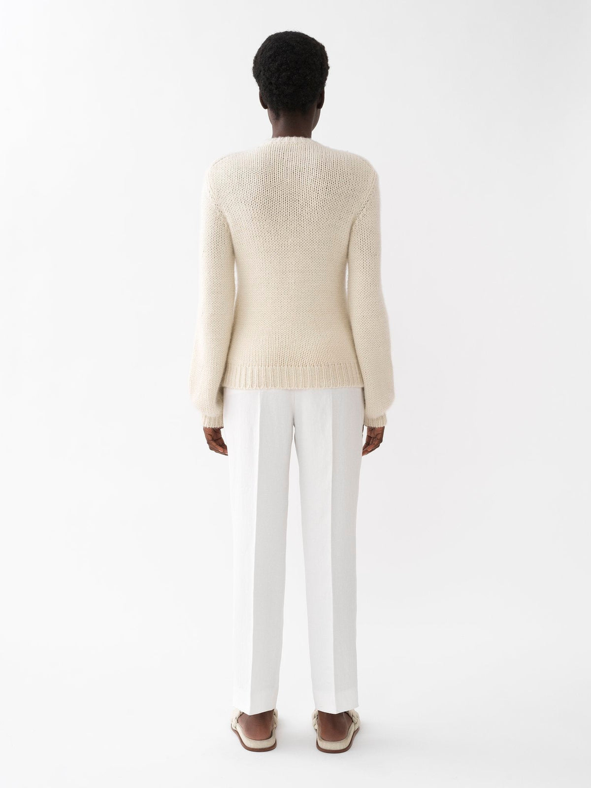 BASEPLUS_Iconic Milk TROUSERS - Iconic Milk