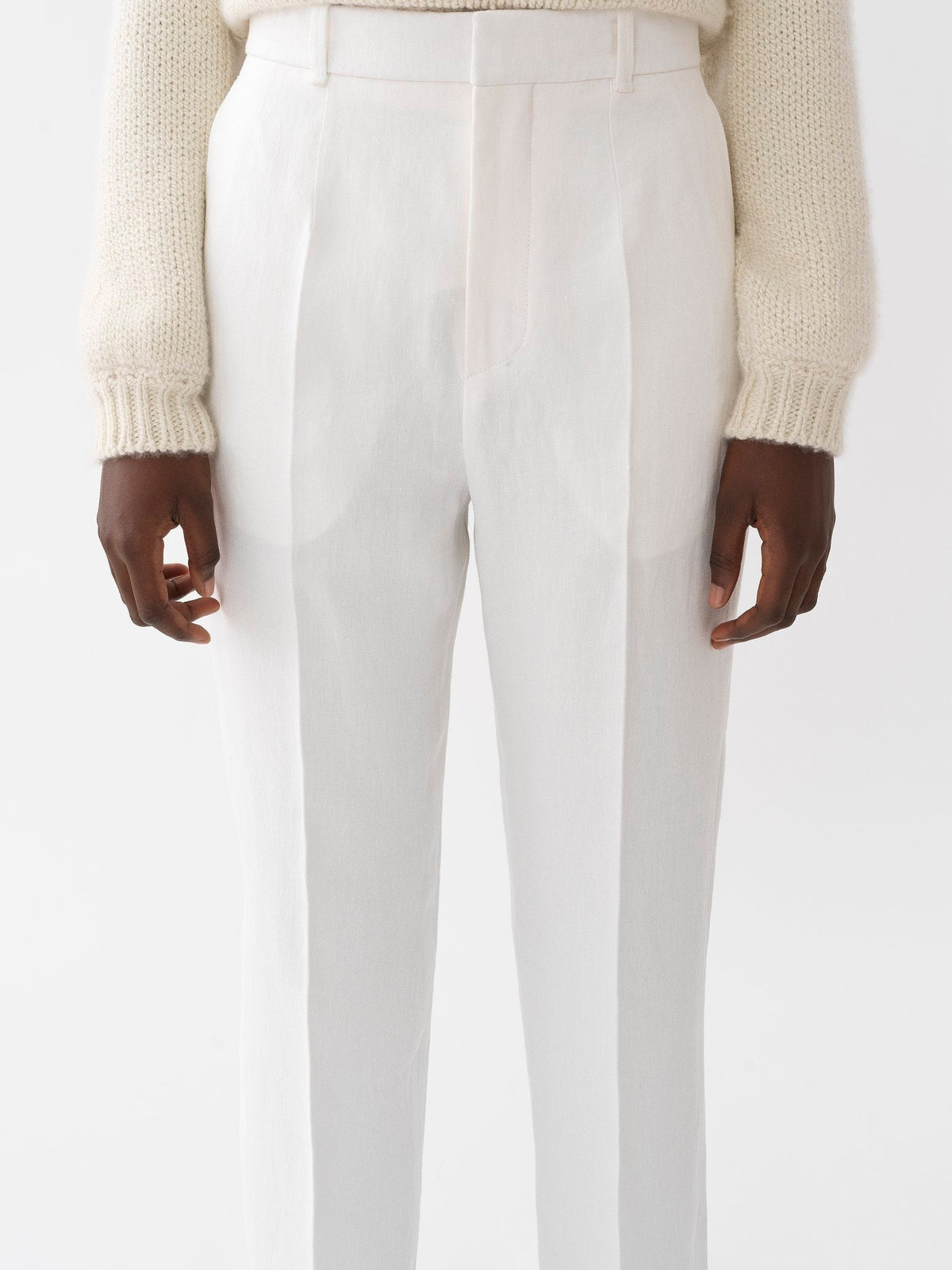 BASEPLUS_Iconic Milk TROUSERS - Iconic Milk
