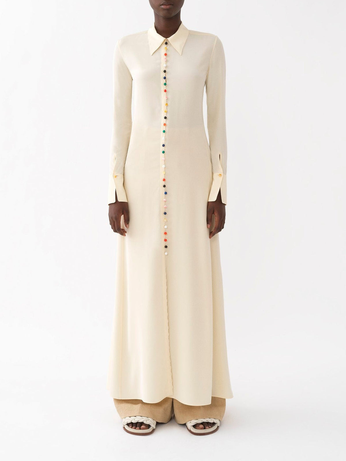 BASEPLUS_Seedpearl Beige DRESS - Seedpearl Beige