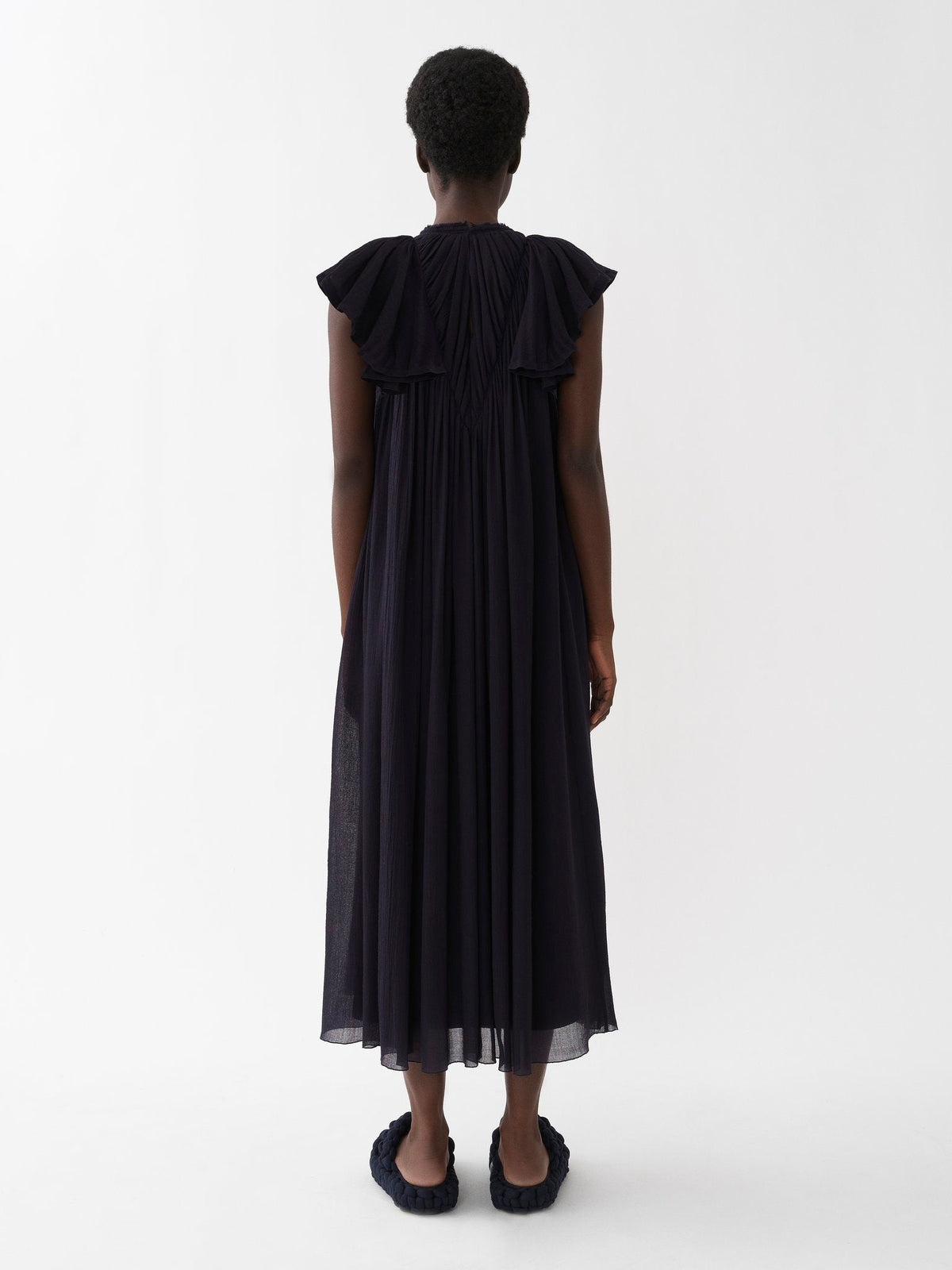 BASEPLUS_Ink Navy DRESS - Ink Navy