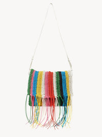 Multicolor White CLUTCH - Multicolor White