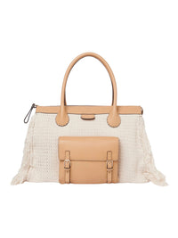 BASEPLUS_Soft Tan OVERSIZED DAYBAG - Soft Tan
