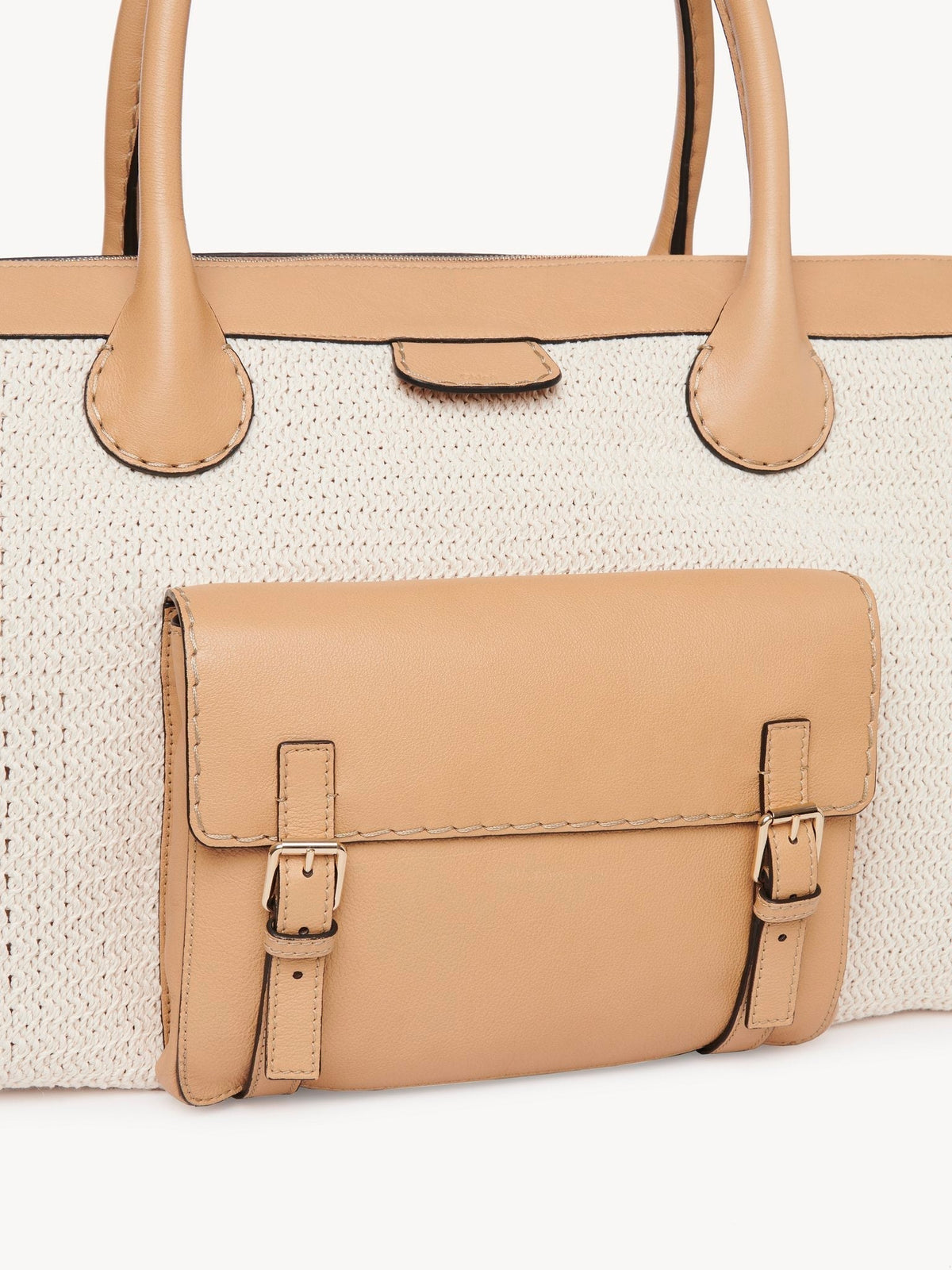 BASEPLUS_Soft Tan OVERSIZED DAYBAG - Soft Tan