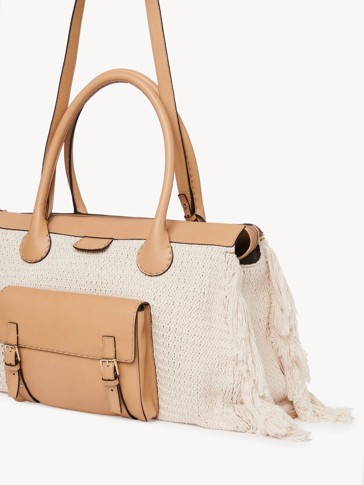 BASEPLUS_Soft Tan OVERSIZED DAYBAG - Soft Tan