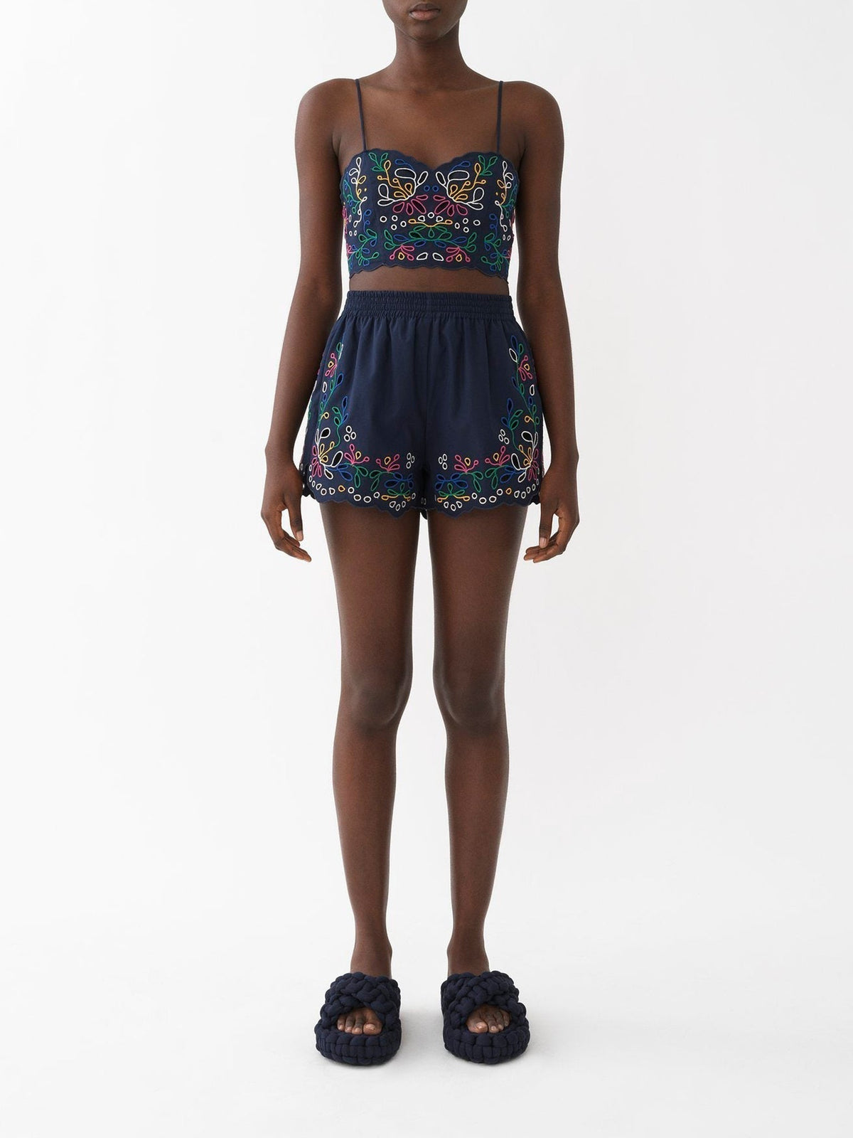 Multicolor Blue SHORT - Multicolor Blue