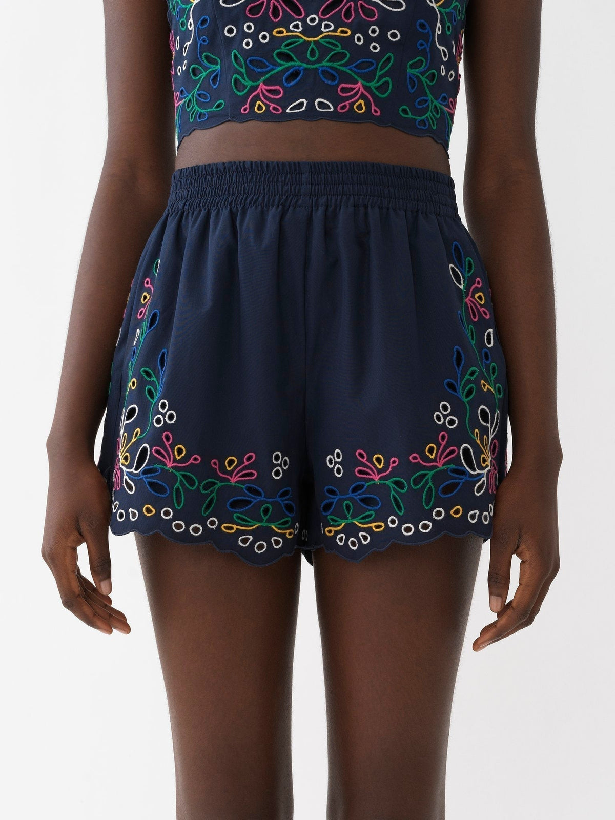 Multicolor Blue SHORT - Multicolor Blue