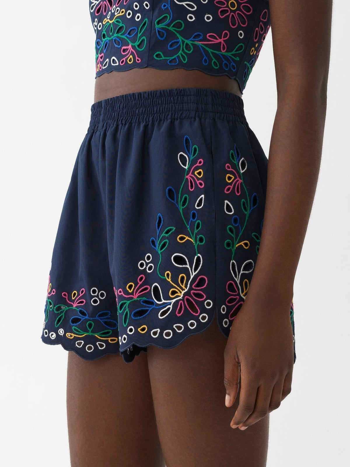 Multicolor Blue SHORT - Multicolor Blue