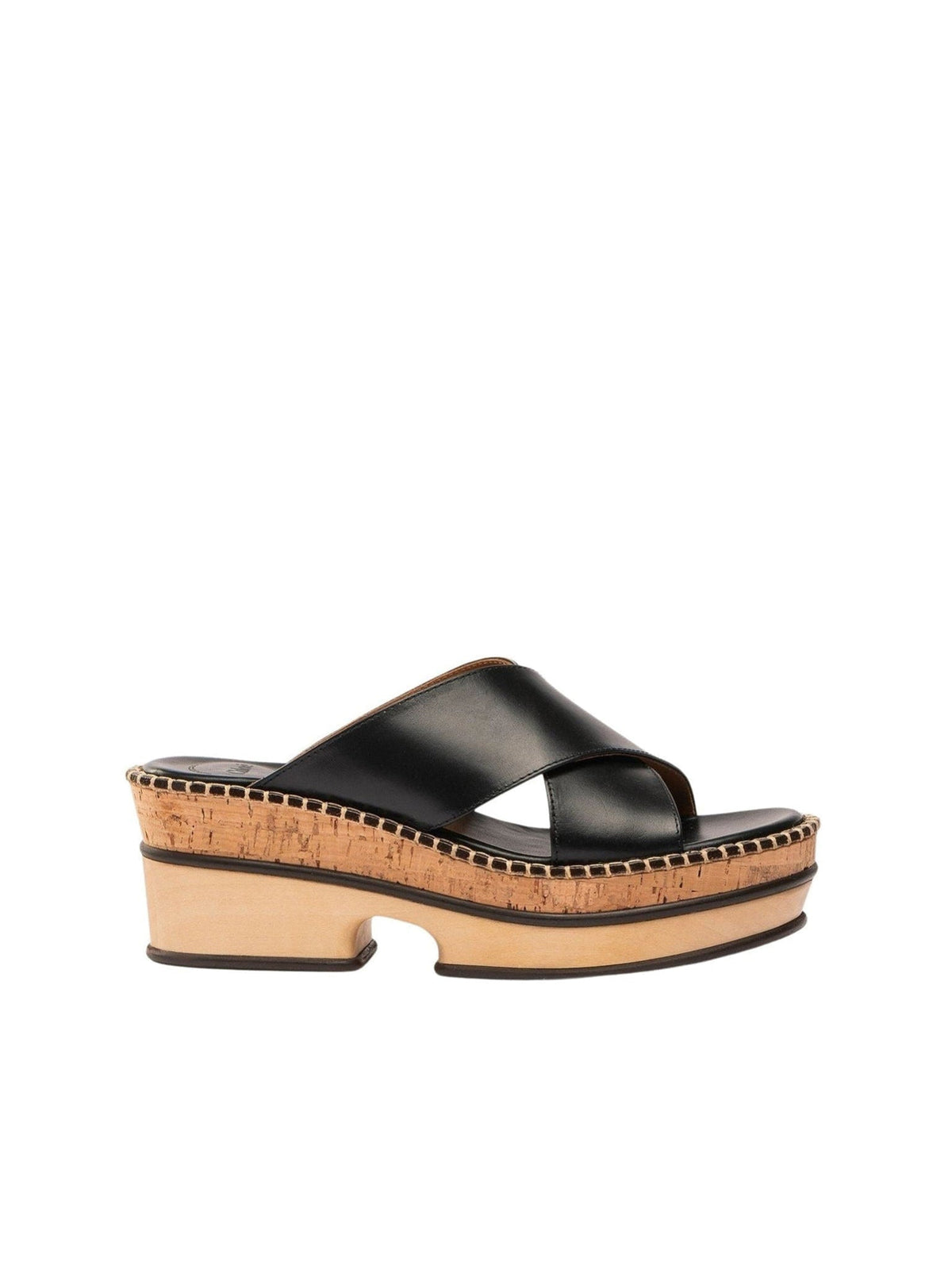 BASEPLUS_Black MULES - Black