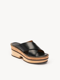 BASEPLUS_Black MULES - Black