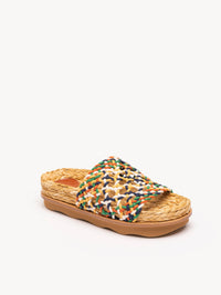 Multicolor Brown SLIDES - Multicolor Brown
