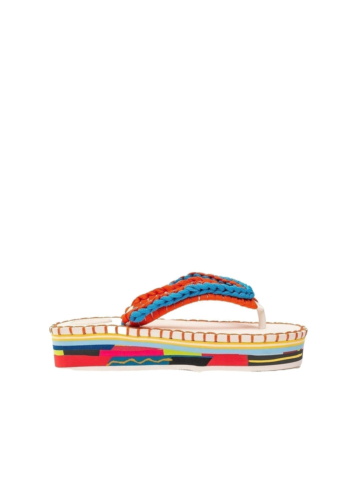 Orange & Blue FLAT SANDA - Orange & Blue