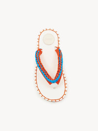 Orange & Blue FLAT SANDA - Orange & Blue