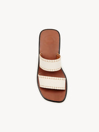 BASEPLUS_Eggshell SANDALS - Eggshell