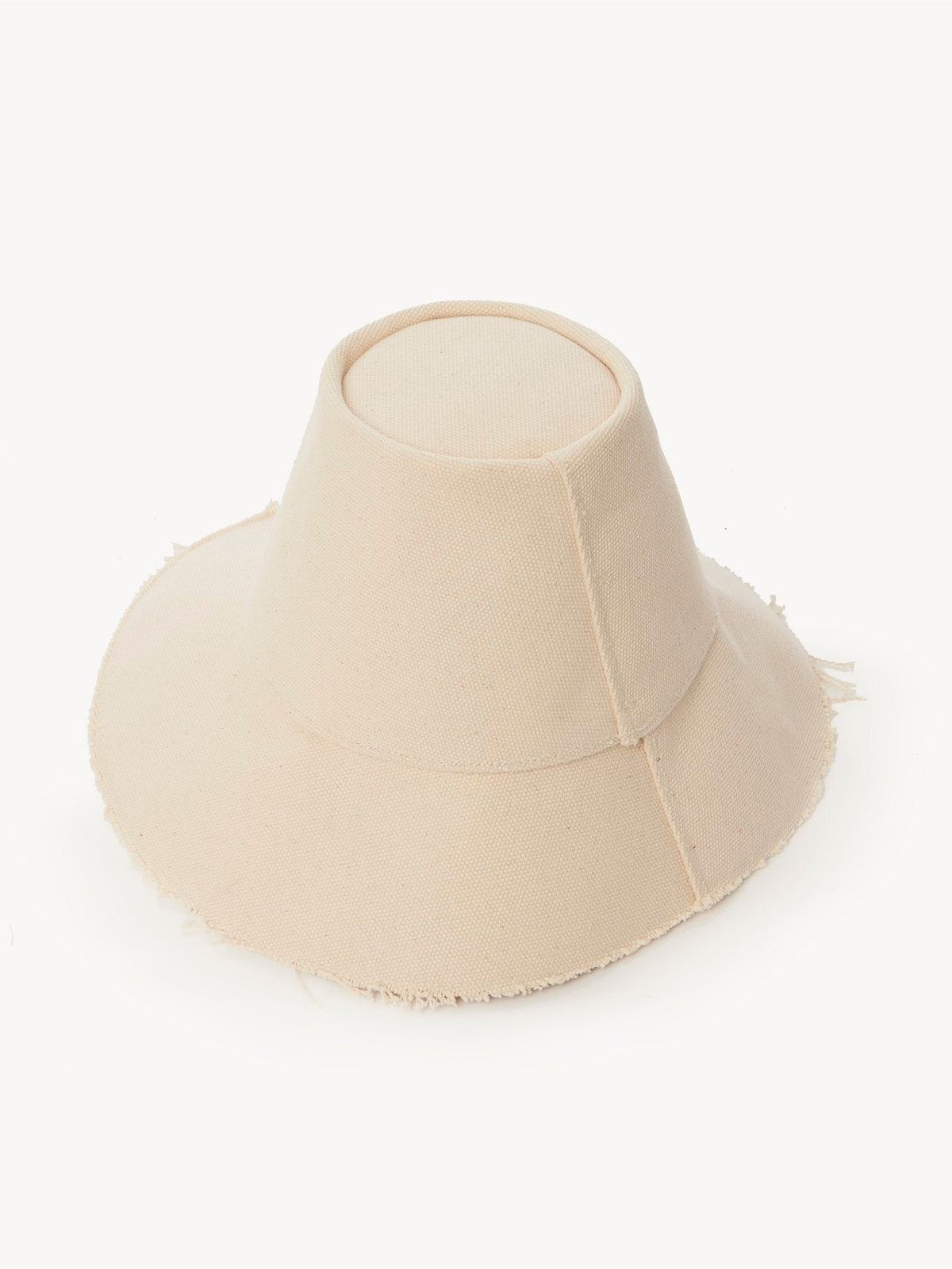 Natural White HAT AND BONNET - Natural White