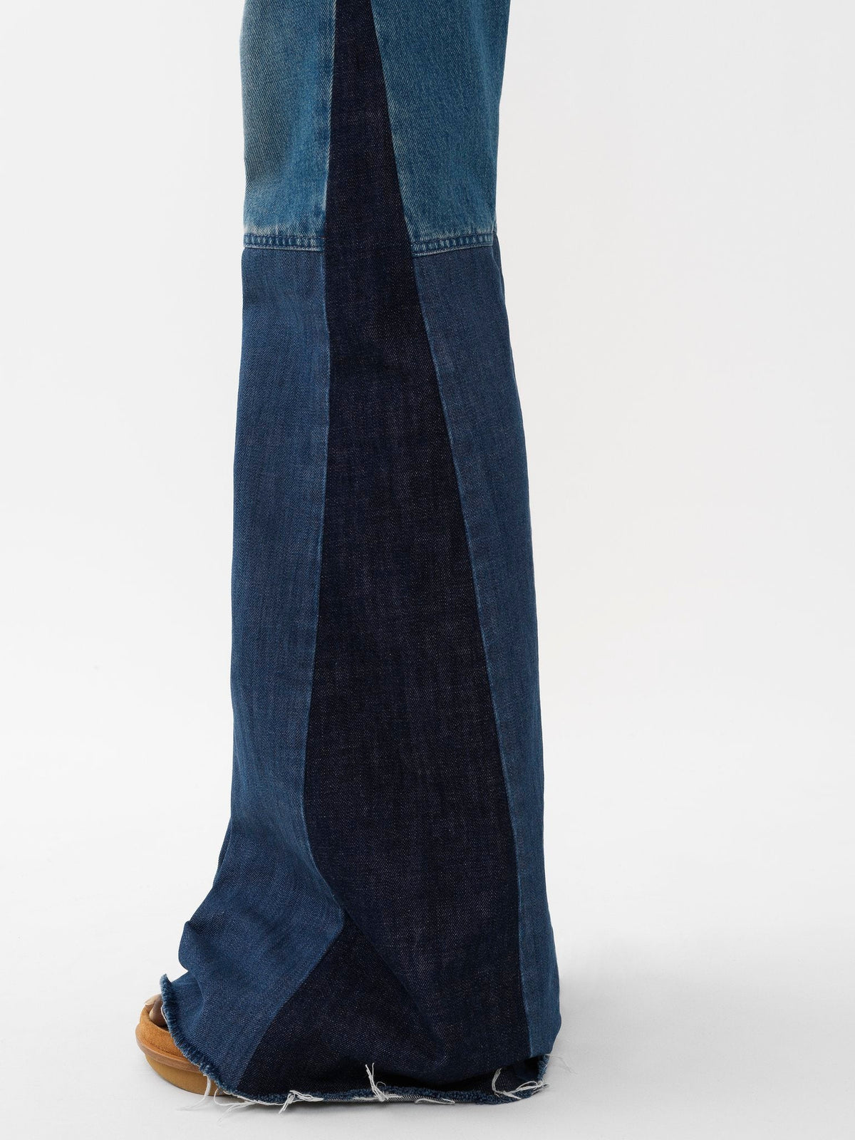 BASEPLUS_Multicolor Blue TROUSERS - Multicolor Blue