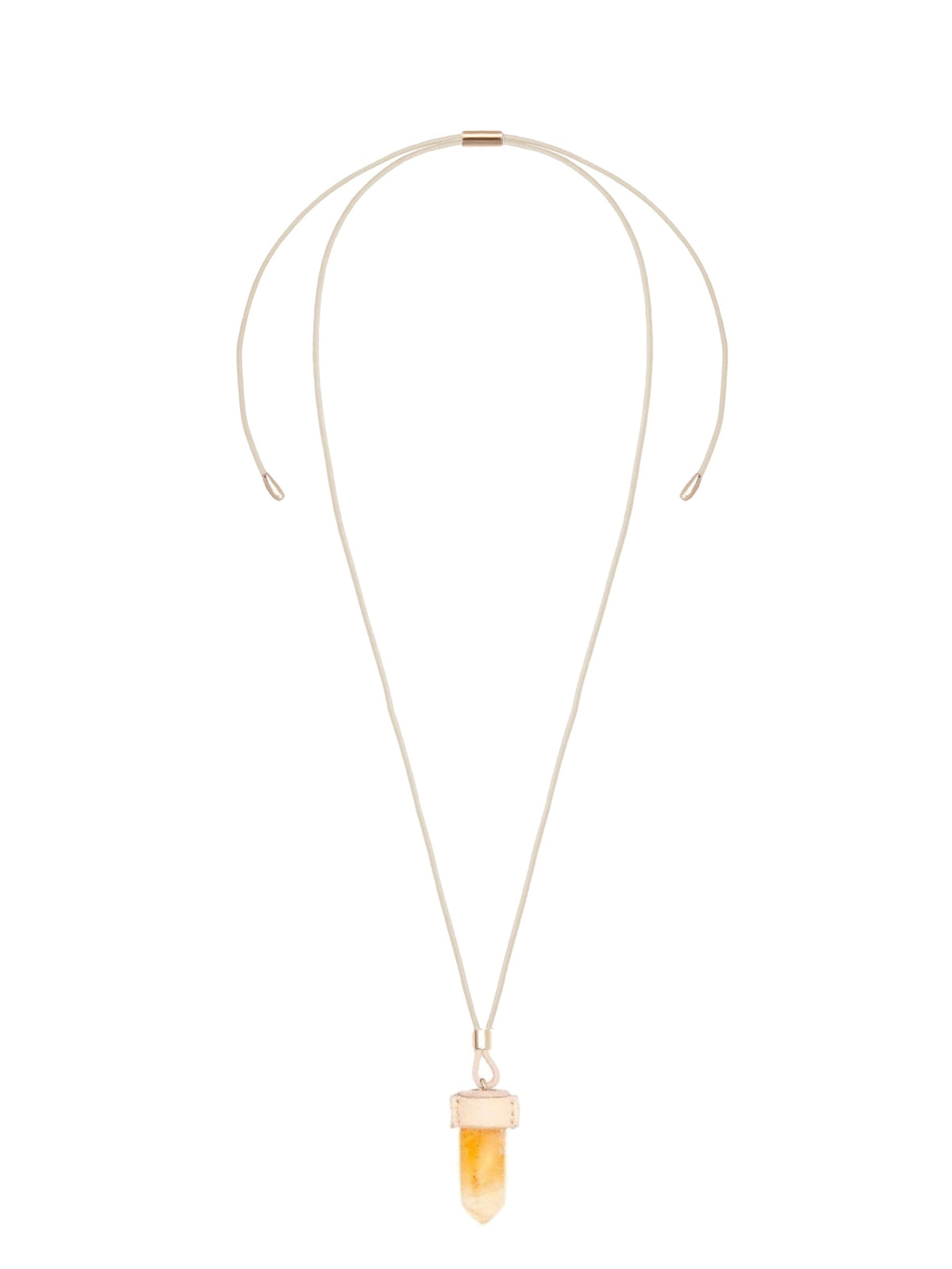 Beige & Yellow NECKLACE - Beige & Yellow