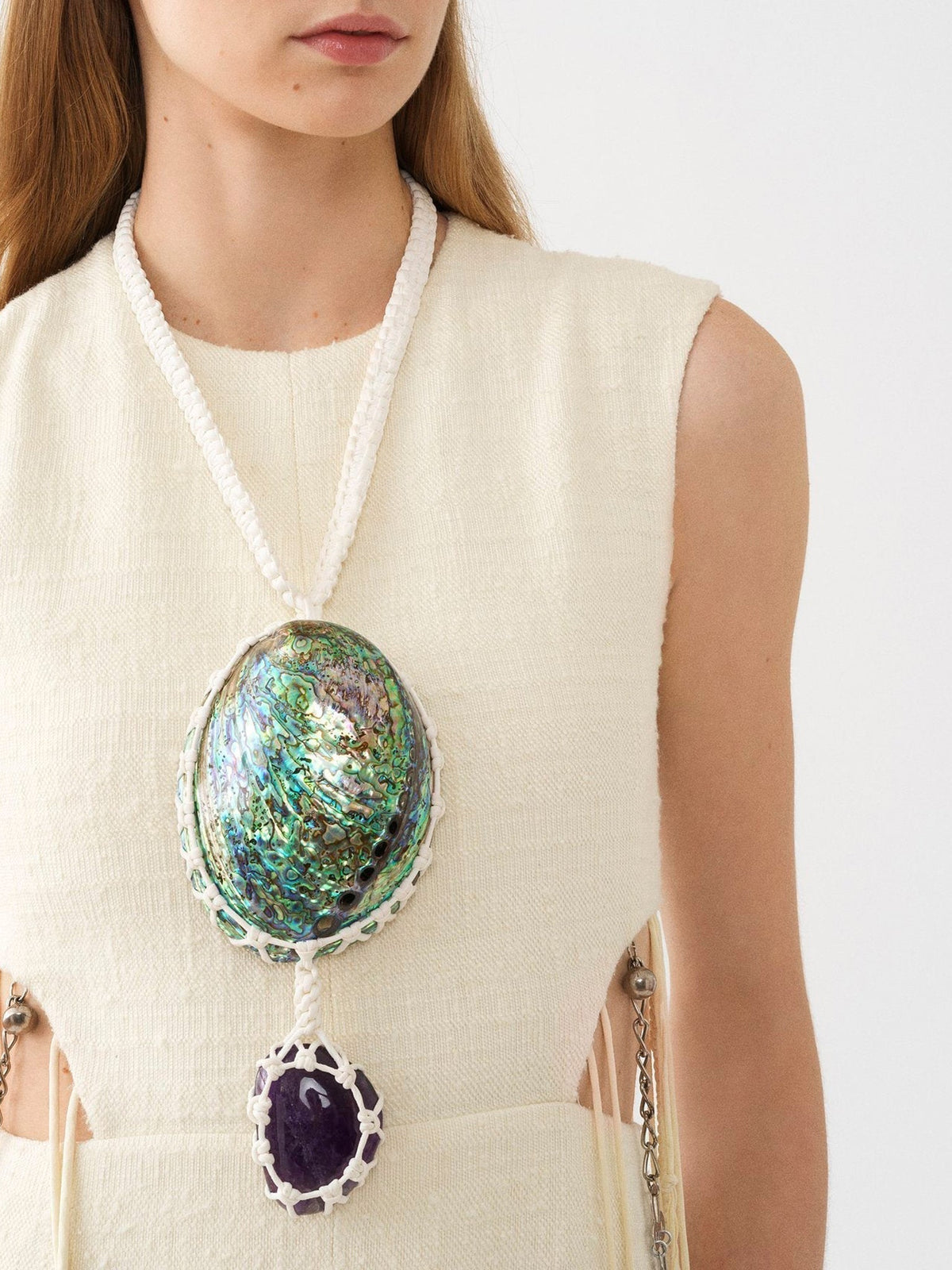 White NECKLACE - White