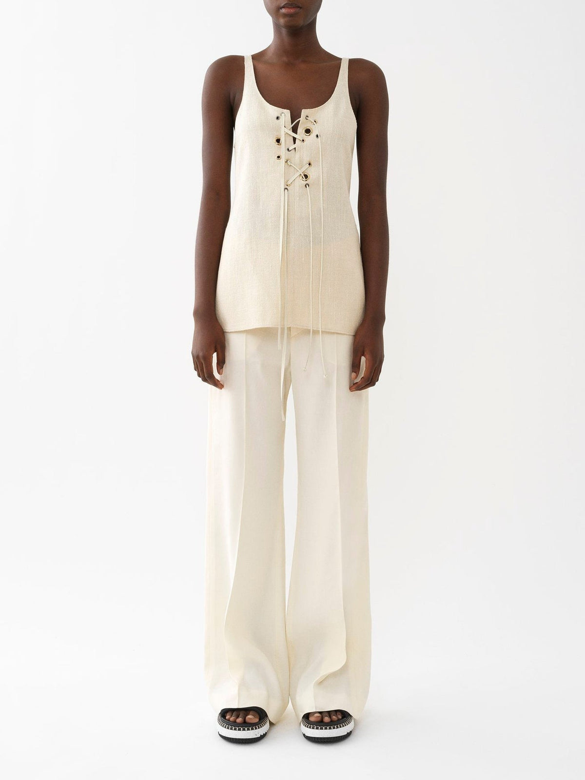 BASEPLUS_Dusty White TOP - Dusty White