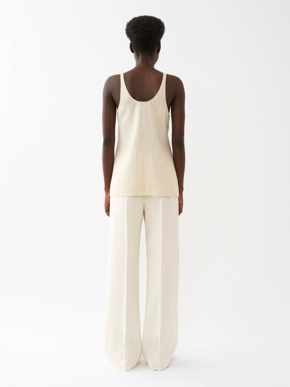 BASEPLUS_Dusty White TOP - Dusty White