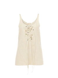 BASEPLUS_Dusty White TOP - Dusty White