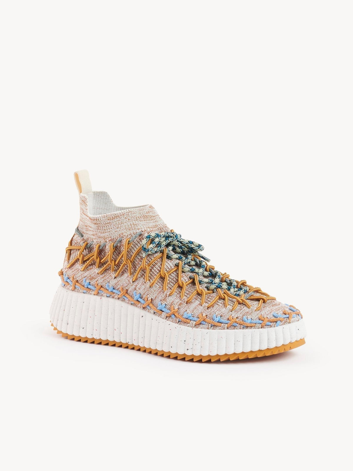 Beige & Blue SNEAKERS - Beige & Blue