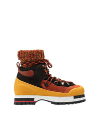 Black & Orange ANKLE BOO - Black & Orange
