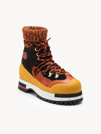 Black & Orange ANKLE BOO - Black & Orange