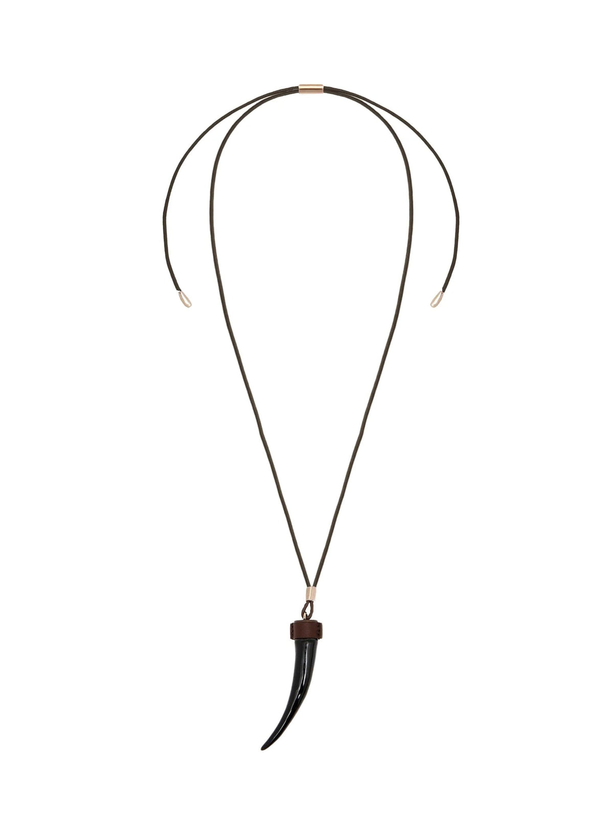 Brown & Black NECKLACE - Brown & Black