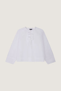 BLANC _ Chemise Thema en coton - Blanc