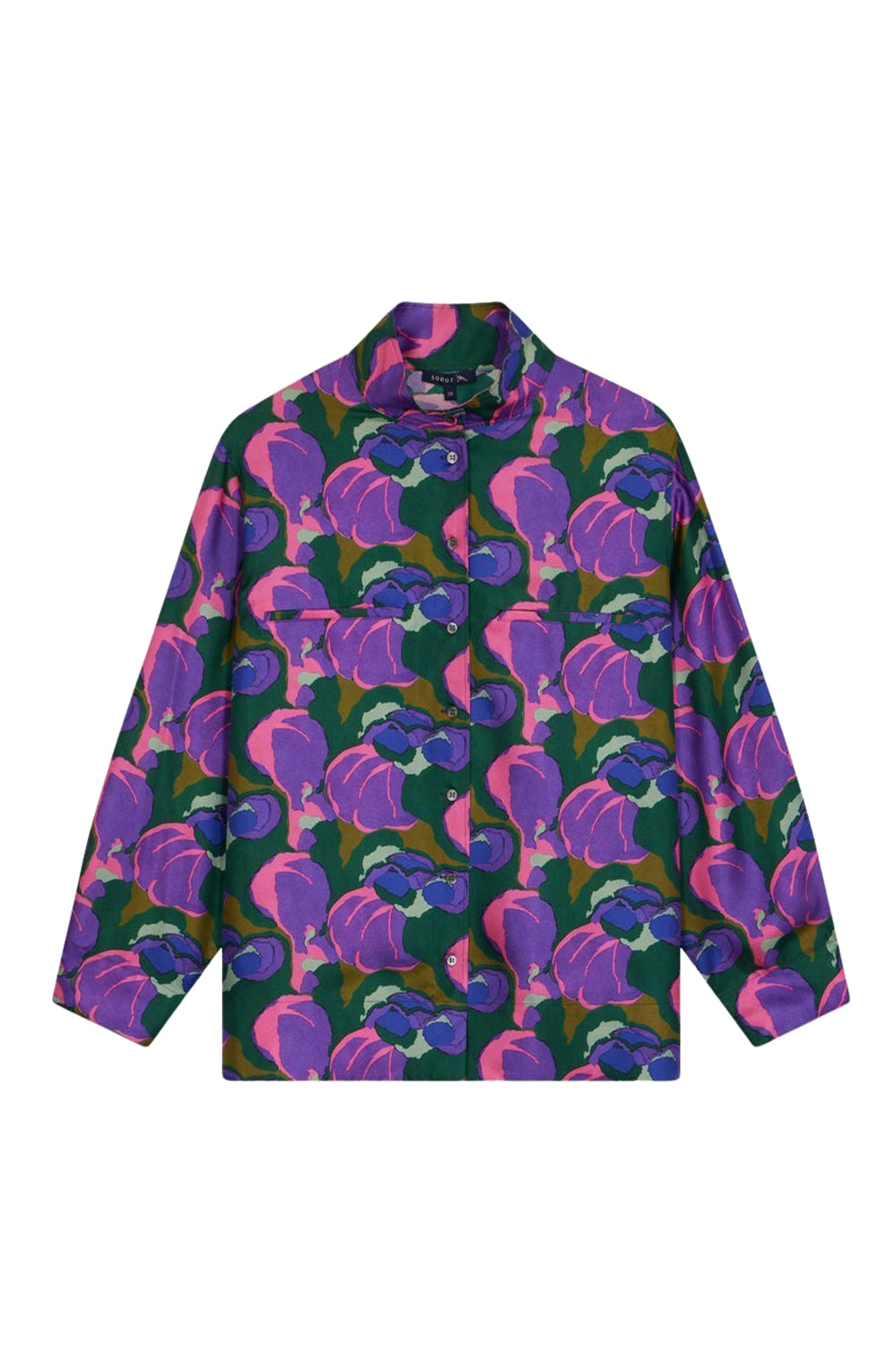 MULTICO ROSE BLOUSE VIOLON