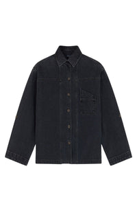DENIM NOIR DELAVE CHEMISE LION