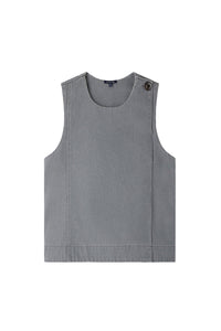 Aurore sleeveless blouse - Grey