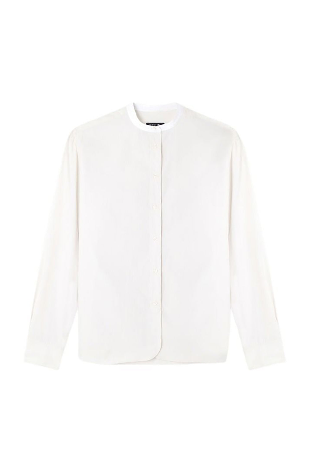 Cotton Bermuda Shirt - Grey Green & White